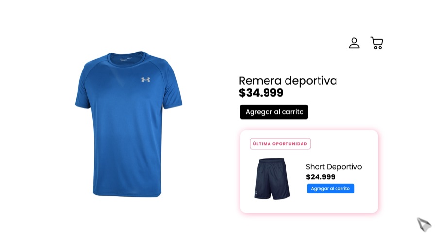 Recomendaciones en la página del producto